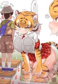 Read [Shikoripa] Tora-san ni Ochinchin Misete Mita (Kemono Friends)  [Chinese] [Banana手工漢化] | HentaiHand