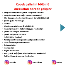 Çocuk gelişimi bölümü ve eğitiminin amacı 0 ile 18 yaş arasında yer alan ve normal bir gelişim gösteren çocukların eğitimlerinin yerine getirilmesini amaçlamaktadır. Cocuk Gelisimi Mezunlari Ne Auzef Ogrenci Toplulugu Facebook