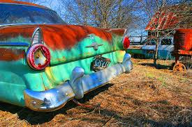 Once you've seen every green, blue, and yellow car there is to see, everything becomes sort of humdrum. Old Car Vivid Retro Car Automobile Vibrant Paint Metal Old Vintage Color Pikist