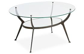 One Kings Lane Audrey Oval Coffee Table Bronze Gold In 2019 Products Oval Coffee Tables Table Table Furniture