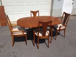 Beautiful Mid Century Modern Broyhill Brasilia Dining Chairs Drop Leaf Table Mobler