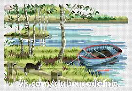 Street scenes and landscapes in counted cross stitch by an array of manufacturers including derwentwater designs , heritage crafts and dimensions. Vk Com Clubrucodelnic Cross Stitch Landscape Cross Stitch Tree Cross Stitch Designs