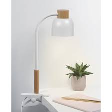 Get it as soon as wed, apr 14. Wood Trim Easy Clamp Desk Lamp Includes Led Light Bulb Merkury Innovations Target