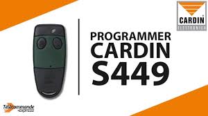 Codage d'une télécommande cardin s449. Programmer Une Telecommande Cardin S449 Youtube