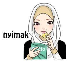 Emak tukang panjat 1.10 10. Buat Chat Kamu Lebih Asyik Dengan Hijab Gaul Stiker D Stiker Lucu Ilustrasi Lucu