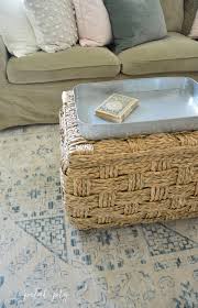 $ 1,695.00 42 waterfall lucite coffee table. Eclectic Botanical Farmhouse Family Room Reveal One Room Challenge Week 6