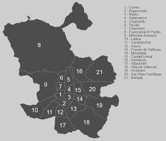 Contacto con asambleas de barrios, pueblos y municipios. Mapa De Distritos Y Barrios De Madrid Capital 2021