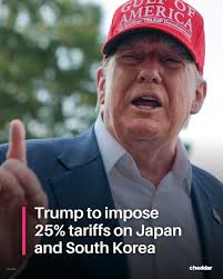 Trump announces 25% tariffs