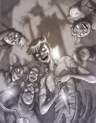 Peter Pan And The Lost Boys Peter Pan Art Peter Pan Lost Boys Peter Pan