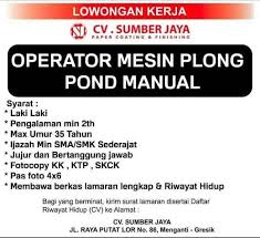 Pt nippon indosari corpindo tbk (sari roti) merupakan sebuah perusahaan penanaman modal asing dengan nama pt nippon indosari corporation, dengan mengoperasikan pabrik pertama di area cikarang bekas… Lowongan Kerja Gresik Pabrik