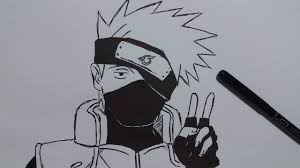 Drawing anime_how to draw anime. Anime Drawing Kakashi Cute Novocom Top