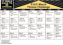 Join The Pjcc March Fitness Challenge Peninsula Jewish