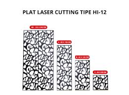 Plat Laser Cutting 60 X 120 X 2mm - Tipe HI 12 » Hi Steel