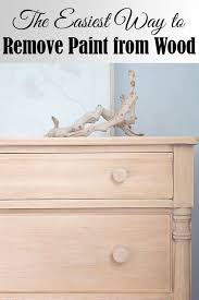 How To Remove Paint From Wood Furniture The Honeycomb Home Paint Remover Removing Paint From Wood Cleaning Painted Walls