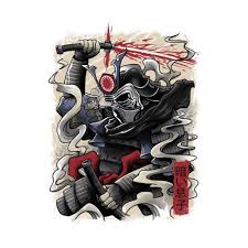 Kylo Ren Samurai Vincent Trinidad Star Wars Art Star Wars Artwork Rey Star Wars