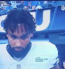 Who saw the random Broncos fan representing at the TNF game tonight? 😅  #BroncosCountry