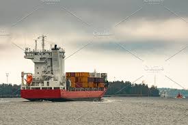 Red Cargo Container Ship S Cabin In 2020 Cargo Container Cargo Cabin