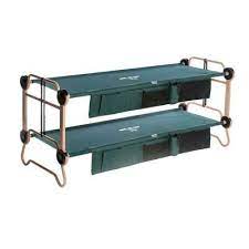 All models are collapsible, which means they pack to a relatively small package so you have a bunk beds system, a double cots system, and a bench. Disc O Bed Large Green Bunkable Beds 2 Pack Stackable Camping Cot Bunk Bed Ebay