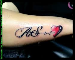 Tattoo Designs For Girls On Hand Heart Beats Alphabet Tattoo Designs Tattoo Lettering Styles Tattoo Lettering