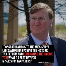 Mississippi income tax reduction plan