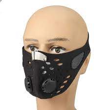 Masken Schutzmasken Unisex Carbon Anti Staub Masken Im Freien Reiten Half Face Mouth Filter Schutz Antibakterielles Deodorant Schutzmaske Schutzbrillen Masken