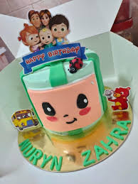 Melon birthday shirt, coco personalized 2nd birthday. Cocomelon Birthday Cake Food Drinks Baked Goods On Carousell