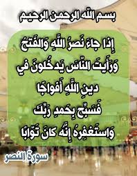 تكاد كل التفاسير تُجمع أن كل هذه الكلمات المترادفة بمعنى واحد ولافرق بينها. Ø³ÙˆØ±Ø© Ø§Ù„Ù†ØµØ±