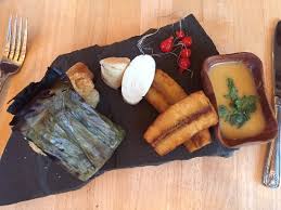 Check spelling or type a new query. Paiche My Main Course Arapaima Fish Cooked In Plantain Leaves Picture Of Llama Restaurant St Augustine Tripadvisor