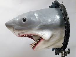Large Bruce The Shark Jaws Wall Hanging Bust Prop By Imagemotor