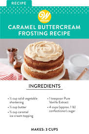 Caramel Buttercream Frosting Recipe Recipe Frosting Recipes Filling Recipes Butter Cream