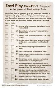 Please, try to prove me wrong i dare you. Thanksgiving Fowl Play Fact Or Fiction Free Printable Game Thanksgiving Facts Thanksgiving Activities Thanksgiving Games