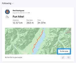 Walking routes are named or numbered or otherwise signed routes, which may go along roads or trails or combinations of these. Routes On Web Strava Support