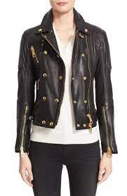 Burberry Brit Colefield Double Breasted Leather Jacket Nordstrom Leather Jackets Women Leather Jacket Leather Coat Jacket