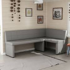 The ektorp two seater sofa bed cover replacement is custom made for ikea ektorp 2 seater sleeper only a quality sofa slipcover replacement dense Eckbank Bank Grau Kunstleder 128 X 196 Cm Kuchenbank Sitzbank Sitzecke Essecke Ebay