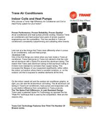 Rated at a modest 16 seer, a trane hvac system can serve you well for your home's cooling and heating needs. Materials List