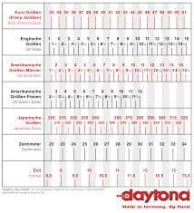 Motorcycle Boot Size Conversion Chart Disrespect1st Com