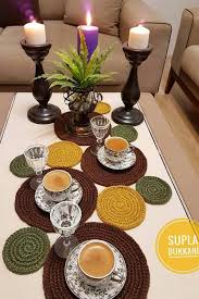 Orgu Runner Renkli Masa Ortusu 2020 Orgu Tig Isleri Ortuler