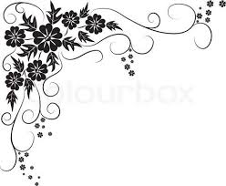 Element For Design Vector Illustration Vector Colourbox Floral Drawing Outline Designs Art Template