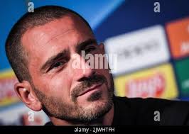 Leonardo Bonucci of Juventus before during the Italian championship Serie A  football match between SS Lazio and Juventus
