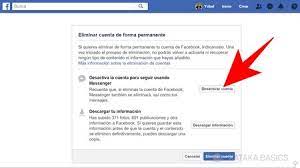 Facebook creo un procedimiento para poder eliminar una cuenta. Como Eliminar Mi Cuenta De Facebook Redes En Red
