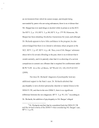 NO. 69844-3 IN THE COURT OF APPEALS OF THE STATE OF WASHINGTON DIVISION ONE  In re the Detention of Michael Bargas ON APPEAL FROM