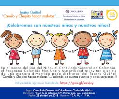 De hecho, en 1956, la organización de las naciones unidas (onu) instó a todos los países a que celebraran el día universal del niño en la fecha que consideraran conveniente. El Consulado De Colombia En Mexico Invita A Los Connacionales A Conmemorar El Dia Del Nino El 28 De Abril Consulado De Colombia En Ciudad De Mexico