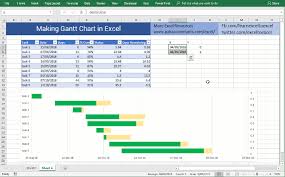 Add A Vertical Line To Gantt Chart Or Stacked Bar Chart In