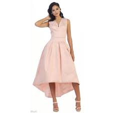 Designer Sale Floral Pattern High Low Vintage Look Like Dress Below The Knee Flowy Prom Attiire High Low Cocktail Dress Cocktail Dress Wedding Dresses