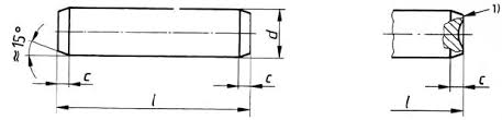 Iso Metric Dowel Pins Per Din En Iso 8734 Engineers Edge