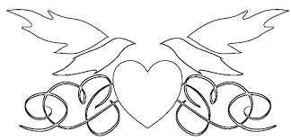 You can use our amazing online tool to color and edit the following heart with wings coloring pages. Angels Coloring Pages