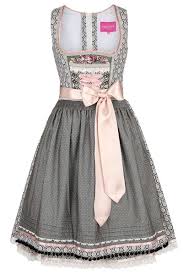 Im trachtenlook vor den traualtar. Dirndl Vintage Stil Schwarz Rosa Dirndl Damen Mia San Tracht
