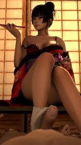 🔞Nyotengu Footjob (LazyProcrastinator) [Dead o[...] | Hardcore Хентай |  Truyen-Hentai.com