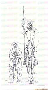 Otra de las características del labrador/escudero es su manía de contar refranes a la que tiene ocasión. Dibujos Quijote Sancho Panza Don Quijote Dibujo Don Quijote Quijote De La Mancha