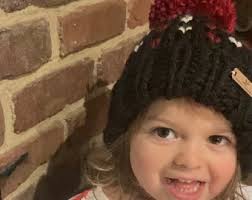 Gorro de ala doble en color marfil y rojo con forma de corazón. Gorro de  corazón para bebés y niños pequeños. Gorro negro con corazón rojo. Gorro  para bebés Lover.